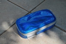 Eberhard Faber Schüler Federmäppchen Stifteetui blau Glitzer