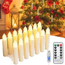 LED Christbaumkerzen 20er Set