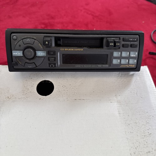 Alpine tdm 7522m autoradio - alpine, tdm-7522m