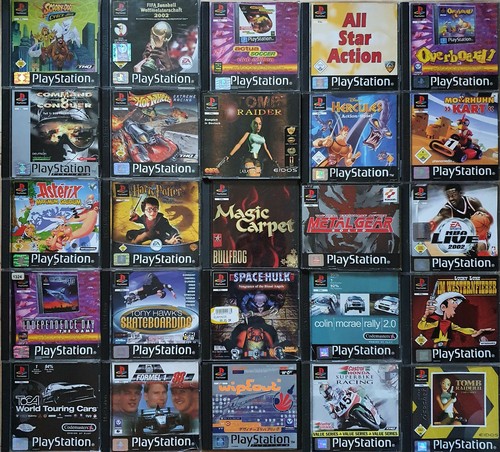 Playstation spiele auswahl - playstation, 1