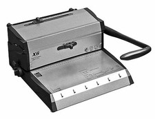 FALAMBI X6 / 2-in-1 Kombi-Drahtbindegerät, Bindemaschine mit 2:1 & 3:1 Teilung