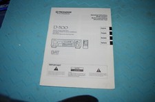 Pioneer D-500 Manual (Multi language)