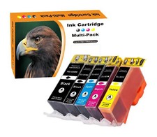 5 Patronen passend für Canon