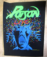 POISON Aufnäher Jumbo Patch Metal Rückenaufnäher Backpatch xxl