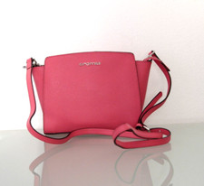 Umhängetasche Leder rosa