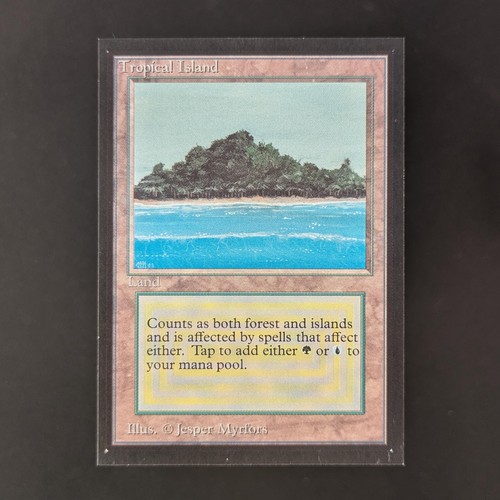 Mtg tropical island - \>>,