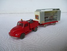 WIKING usw 1:87 H0 Konvolut Zirkus Magirus Rundhauber + Käfig-Anhänger -Unikate-