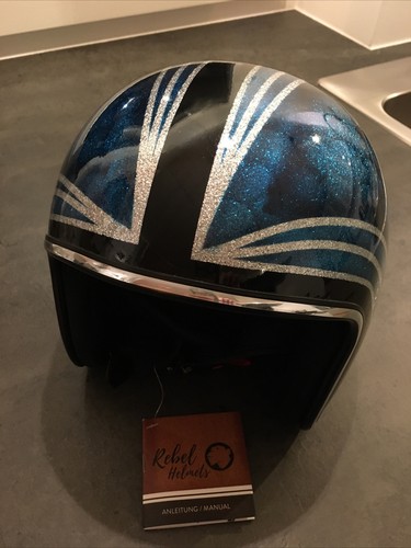 Rebel helmets jet - jet, blue