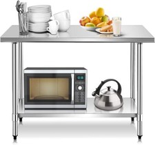 Arbeitstisch Edelstahl