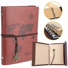 Retro Notizbuch Tagebuch Leder