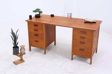 Vintage Teak Schreibtisch aus