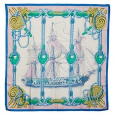 Hermes scarf tribord silk - hermes,