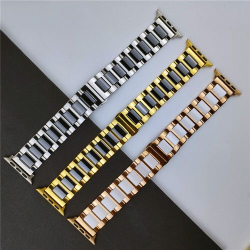 Edelstahl keramik armband - &,