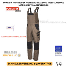 Powerfix-Profi Herren Profi Arbeitskleidung Arbeitslatzhose Latzhose Optimale Be
