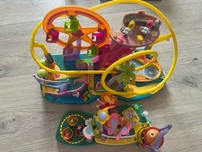 Polly Pocket Freizeitpark 2002 Amusement Park Riesenrad Achterbahn Vintage