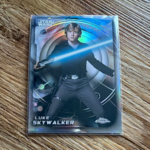 Topps chrome star wars - star, luke