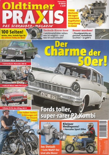 Oldtimer praxis 2016 - oldtimer, 09/2016