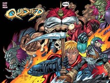 QUESTED SEASON 2 #1 VARIANT CVR D CALERO BATTLE CHASERS HOMAGE MASSIVE