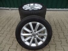 Original VW Passat Alufelgen Continental Ganzjahresreifen 215/55R17 6-8mm 