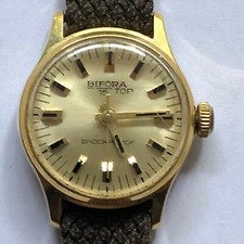 Bifora 15 Top  - seltene  Vintage  - Damen  - Handaufzug  Läuft einwandfrei  