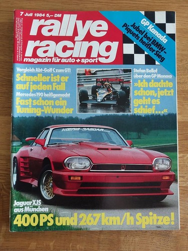 Rallye racing 1984 jaguar - racing,