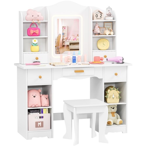 Kinder schminktisch mit hocker - kinder,