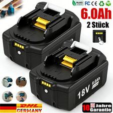 2X 6,0Ah für Makita Akku 18V
