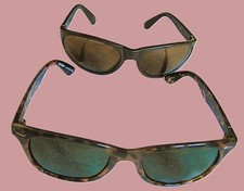 Brillen (2) Sonnenbrillen - Kunststoff - Cat.3 - leo und schwarz