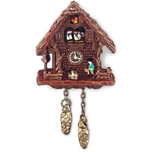 Puppenhaus wald cuckoo uhr - cuckoo,