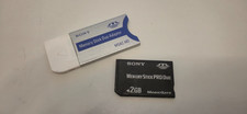 Original SONY Memory Stick Duo Adaptor MSAC-M2 + 2GB Speicherkarte Pro Duo