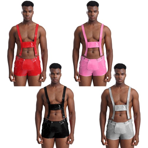Herren wetlook leder - herren,