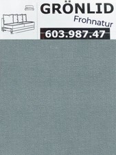 Ikea GRÖNLID Bezug für 2er Bettsofa-Element Ljungen hellgrün NEU OVP 603.987.47