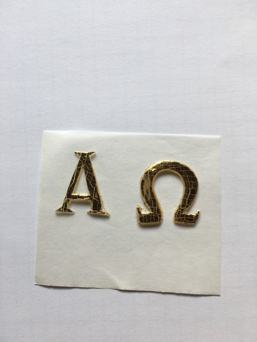 Verzierwachs alpha gold - gold, omega