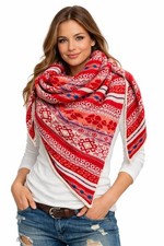 Zwillingsherz Damen Tuch Schal