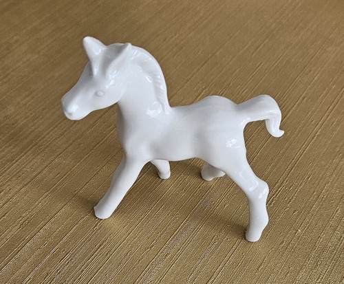 Vintage porzellan pferd - vintage,