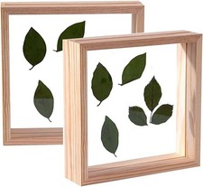 2x 6x6 Holz Bilderrahmen