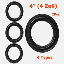 2 Stück 4" Zoll 100mm