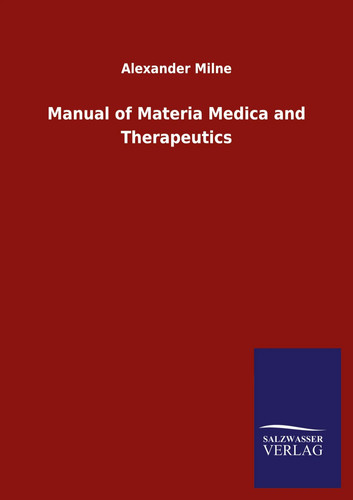 Alexander milne manual of - milne,