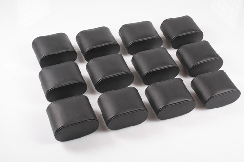 12x uhrenkissen schwarz - uhrenkissen,