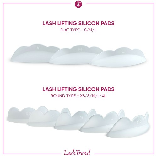 Lash lifting silicon - lifting, pads