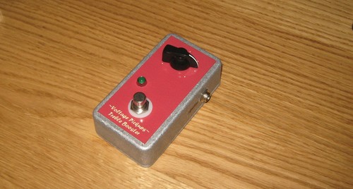 Red special treble - red, booster