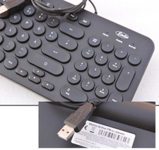 MINI DESIGN TASTATUR ETERNO Q-ONE-TW DEUTSCH MIT NUMERIC BLOCK QWERTZ TA7