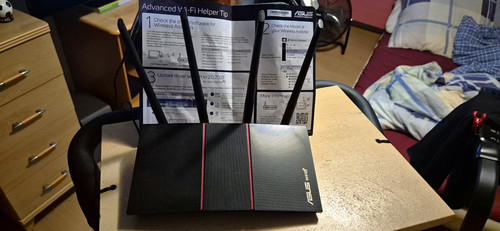 Asus wifi router - router, schwarz