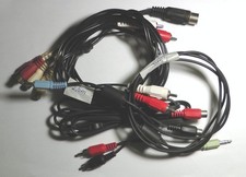 Konvolut Cinch Audio Kabel 2 polig, mit Diodenbuchse, Klinke
