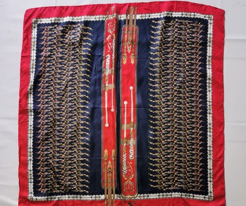 Vintage seidentuch silk scarf - seidentuch.,