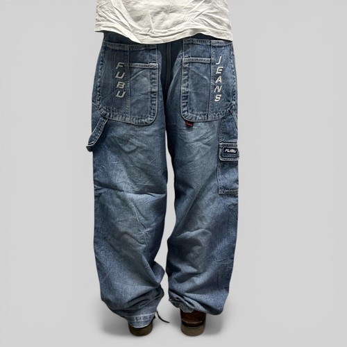 Vintage fubu baggy hip - baggy,