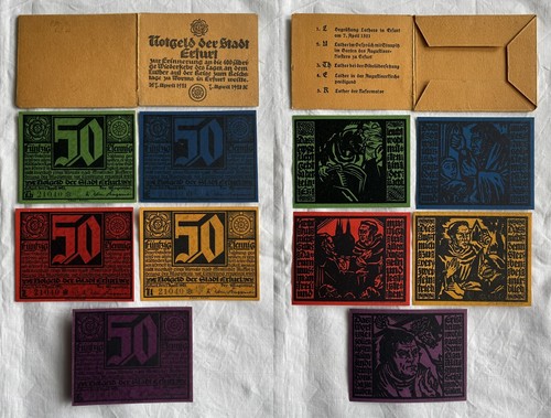 Pfennig banknoten - 50,
