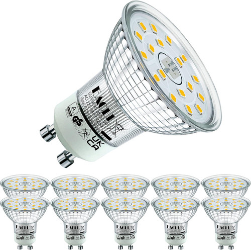 10er pack gu10 - 10er, led