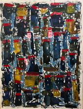 ORIGINAL Öl Bild Gemälde