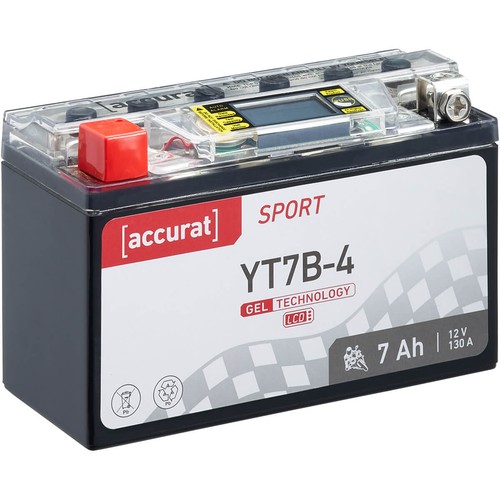 Motorradbatterie yt7b gel - motorradbatterie, yt7b-bs